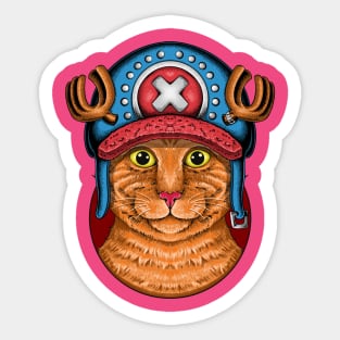 Hat Cats Sticker
